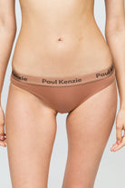 Paul Kenzie-Kadın Slip Külot Mocha Mousse-Slip Külot-5-Milagron.com