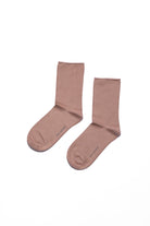 Paul Kenzie-Lastiksiz Soket Çorap Mocha Mousse-Çorap-1-Milagron.com