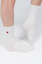 Paul Kenzie-Nakışlı Yün çorap Valentine Collection Love On Line-6-Milagron.com