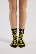 Paul Kenzie-Paul Kenzie | Smiley World Ruffle Çorap 3-Çorap-3-Milagron.com