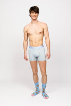 Paul Kenzie-Paul Kenzie X Kurtaran Ev Desenli Erkek Boxer Poppy-Boxer-3-Milagron.com