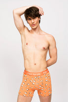 Paul Kenzie-Paul Kenzie X Kurtaran Ev Desenli Erkek Boxer Siyam-Boxer-4-Milagron.com