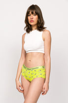 Paul Kenzie-Paul Kenzie X Kurtaran Ev Desenli Kadın Boyshort Külot Dani-Boyshort Külot-4-Milagron.com