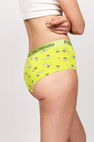 Paul Kenzie-Paul Kenzie X Kurtaran Ev Desenli Kadın Boyshort Külot Dani-Boyshort Külot-5-Milagron.com