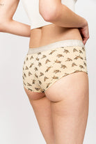 Paul Kenzie-Paul Kenzie X Kurtaran Ev Desenli Kadın Boyshort Külot Tombili-Boyshort Külot-6-Milagron.com