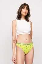 Paul Kenzie-Paul Kenzie X Kurtaran Ev Desenli Kadın Slip Külot Dani-Slip Külot-4-Milagron.com