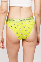 Paul Kenzie-Paul Kenzie X Kurtaran Ev Desenli Kadın Slip Külot Dani-Slip Külot-6-Milagron.com