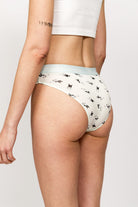 Paul Kenzie-Paul Kenzie X Kurtaran Ev Desenli Kadın Slip Külot Frenchie-Slip Külot-6-Milagron.com