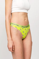 Paul Kenzie-Paul Kenzie X Kurtaran Ev Desenli Kadın String Külot Dani-String-5-Milagron.com