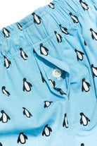 Paul Kenzie-SORUNLU - Desenli Erkek Ev Şort – Chill Space Collection – Cool Like Penguin-Ev Şort-6-Milagron.com