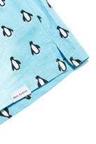 Paul Kenzie-SORUNLU - Desenli Erkek Ev Şort – Chill Space Collection – Cool Like Penguin-Ev Şort-7-Milagron.com