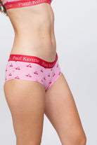 Paul Kenzie-SORUNLU - Valentine Collection Kadın Boyshort Külot Cherries On Top-Boyshort Külot-6-Milagron.com
