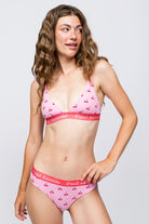 Paul Kenzie-SORUNLU - Valentine Collection Kadın String Külot Cherries On Top-Külot-4-Milagron.com