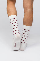 Paul Kenzie-SORUNLU - Valentine Collection Soket Çorap Burgundy Hearts-Çorap-5-Milagron.com