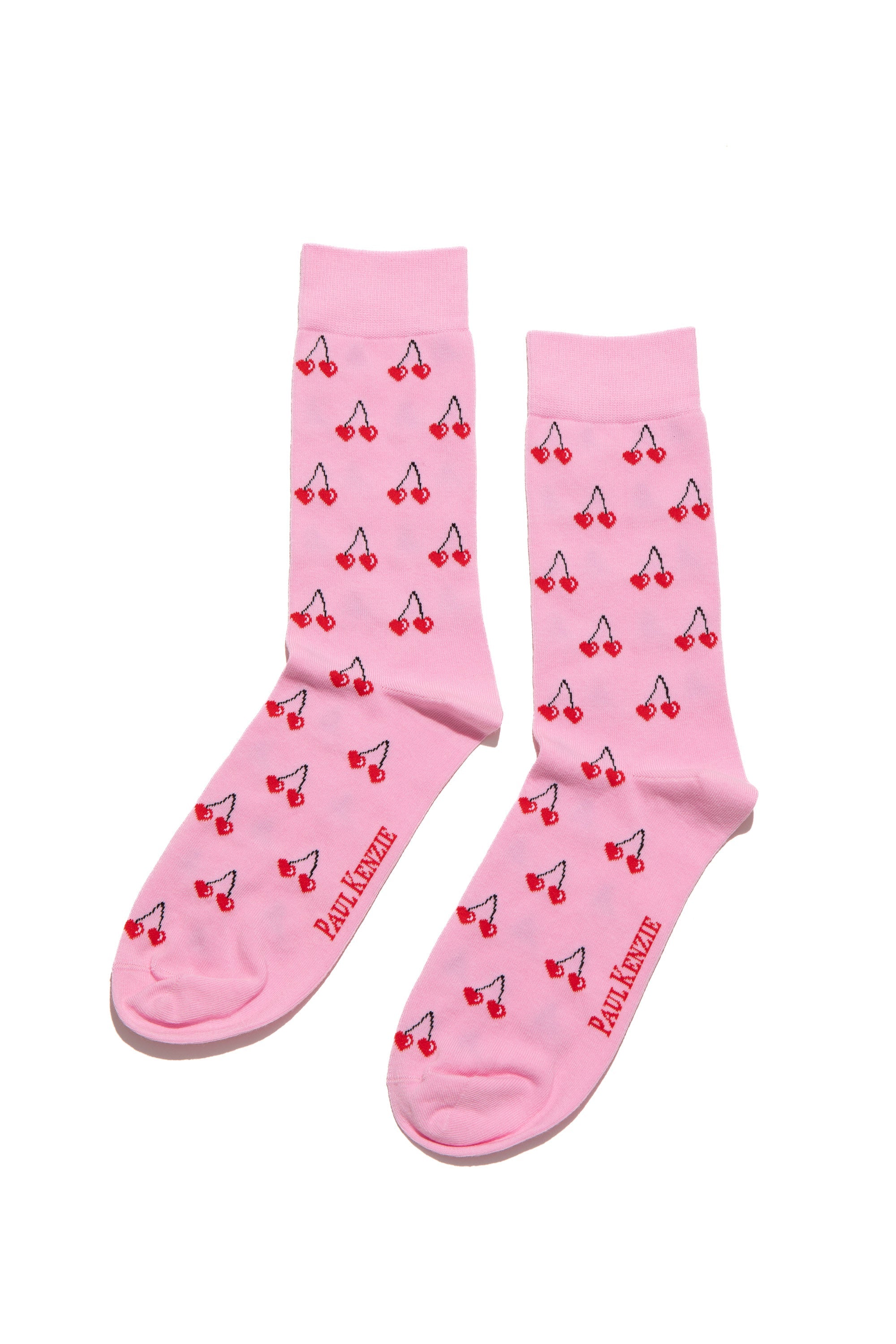 Paul Kenzie-SORUNLU - Valentine Collection Soket Çorap Cherries On Top-Çorap-1-Milagron.com