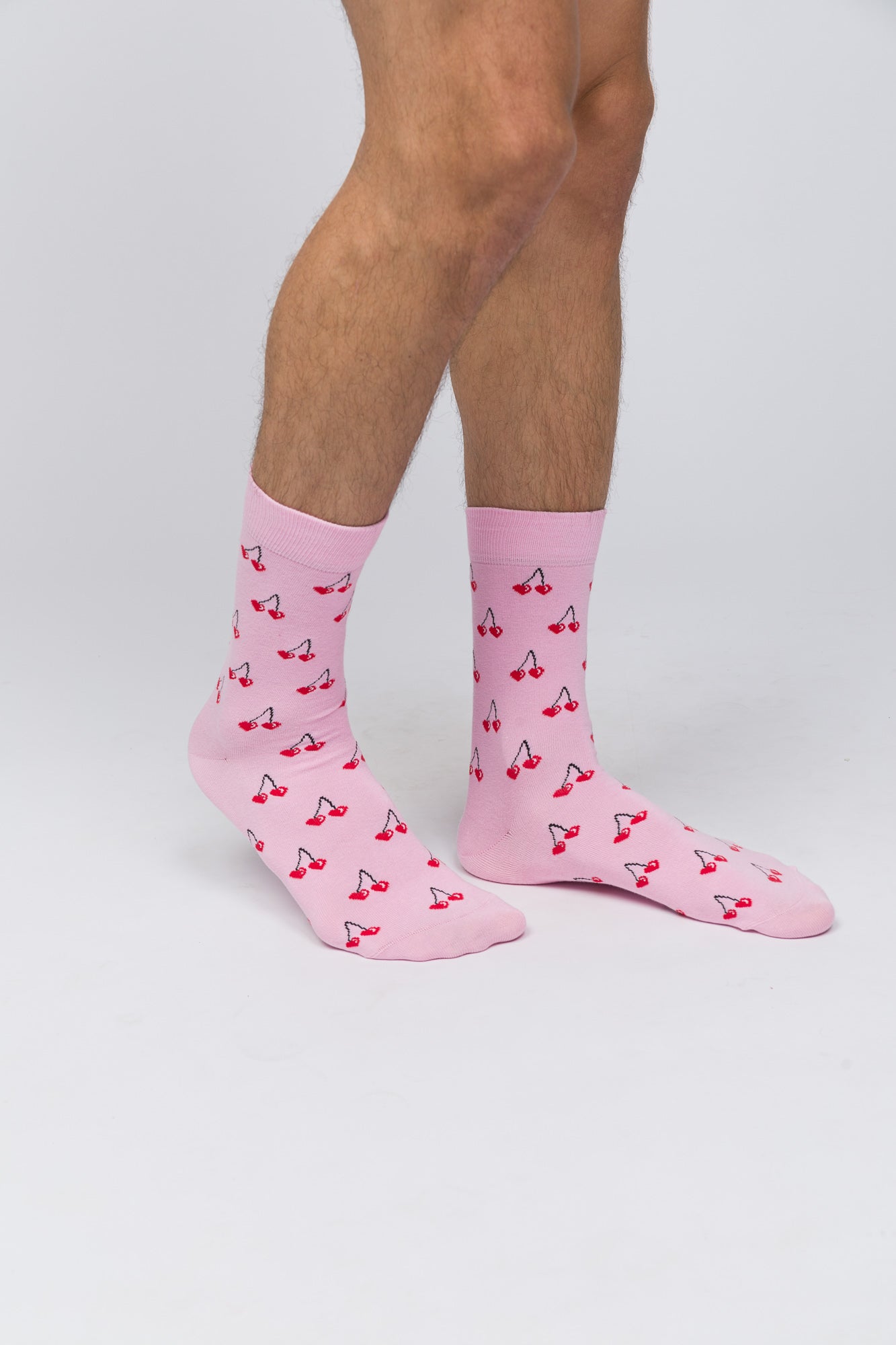 Paul Kenzie-SORUNLU - Valentine Collection Soket Çorap Cherries On Top-Çorap-4-Milagron.com