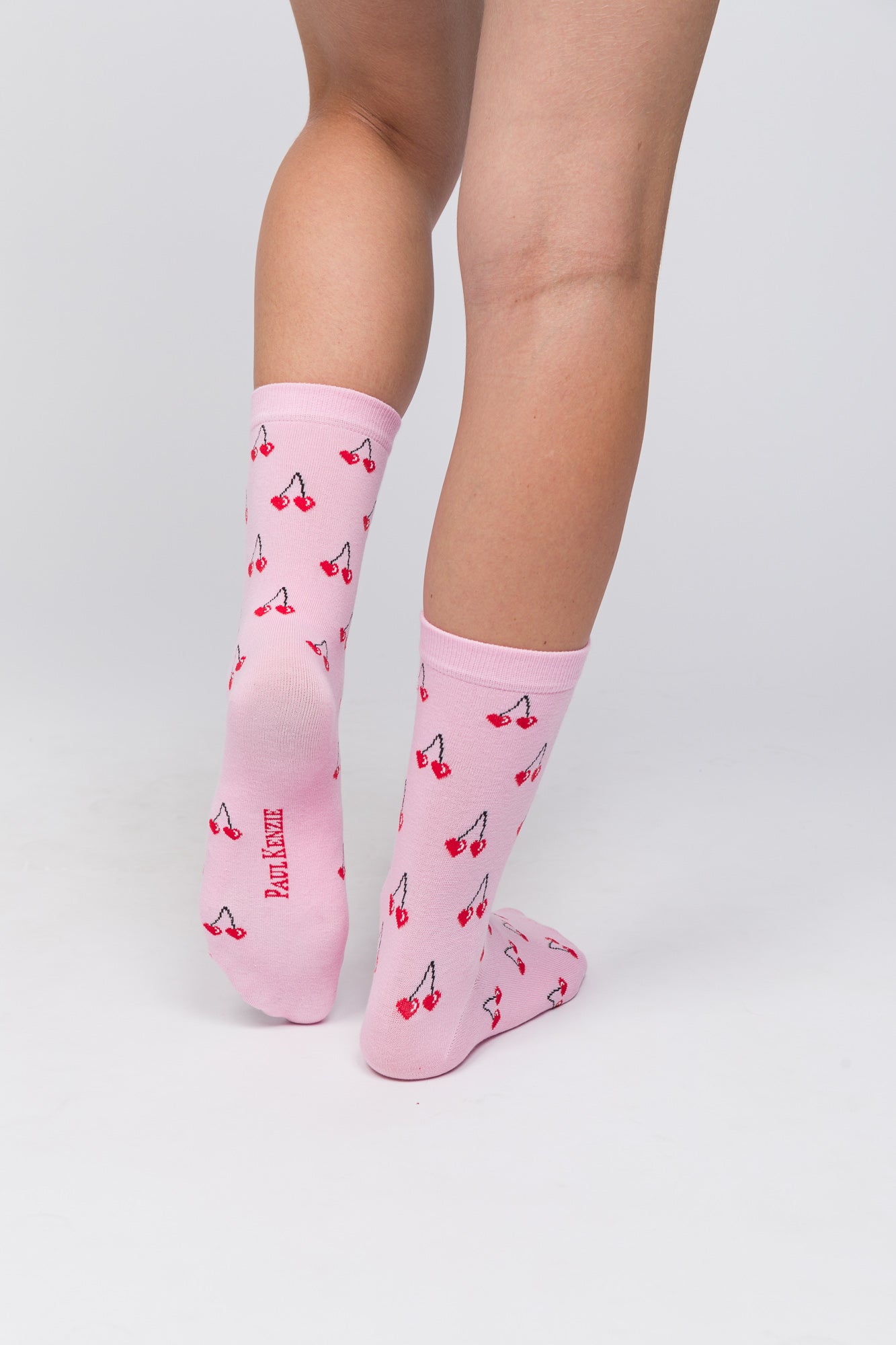 Paul Kenzie-SORUNLU - Valentine Collection Soket Çorap Cherries On Top-Çorap-9-Milagron.com