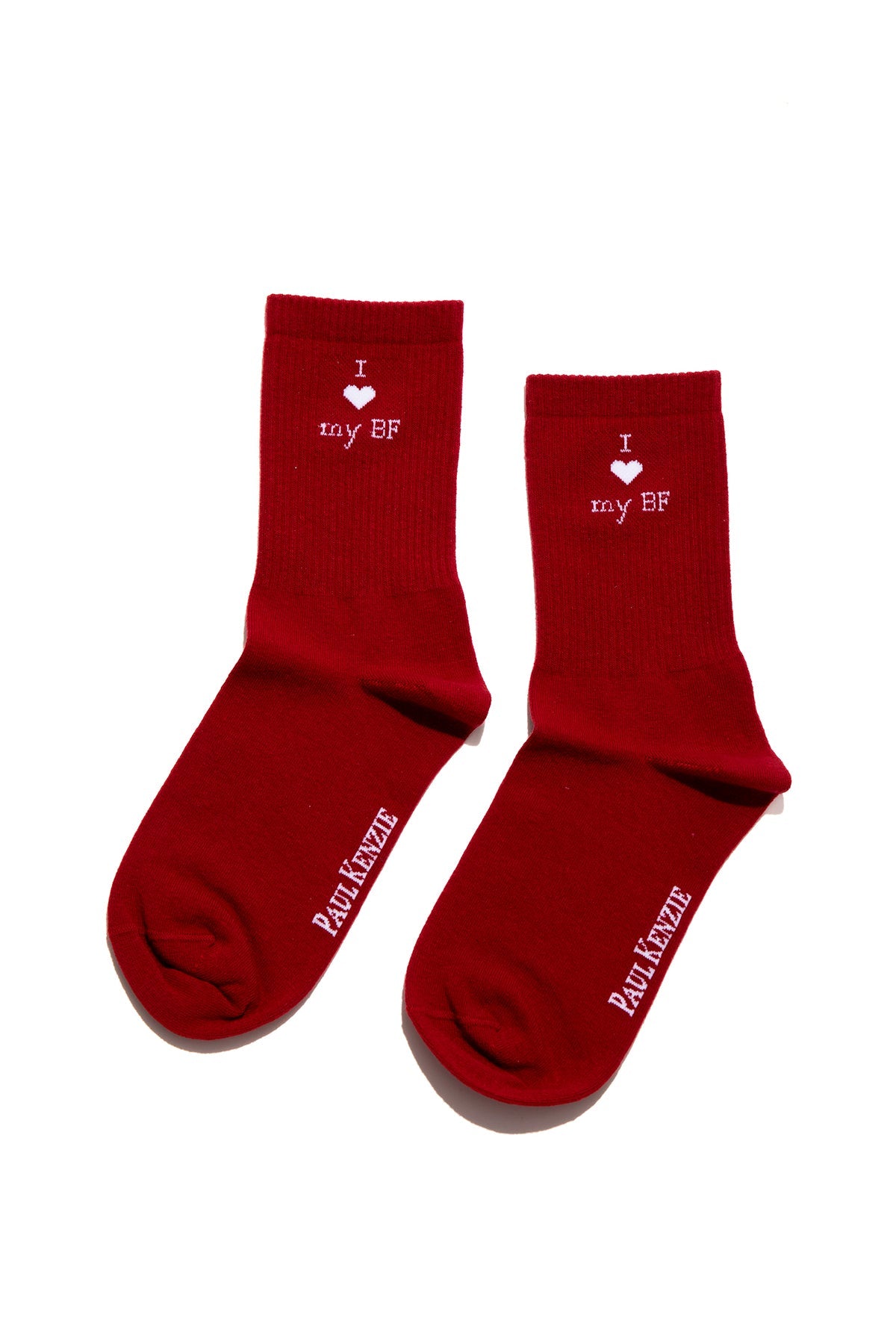 Paul Kenzie-SORUNLU - Valentine Collection Soket Çorap I Love My Gf/Bf-Çorap-1-Milagron.com