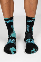 Paul Kenzie-Smile Dye Unisex Batik Desenli Dikişsiz Tenis Çorap Mist-Çorap-3-Milagron.com