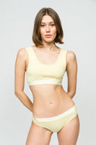 Paul Kenzie-Spor Bralet Butter Yellow-3-Milagron.com