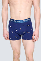 Paul Kenzie X Doğa Derneği - Desenli Erkek Boxer - Leylek