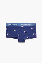 Paul Kenzie X Doğa Derneği - Desenli Kadın Boyshort Külot - Leylek