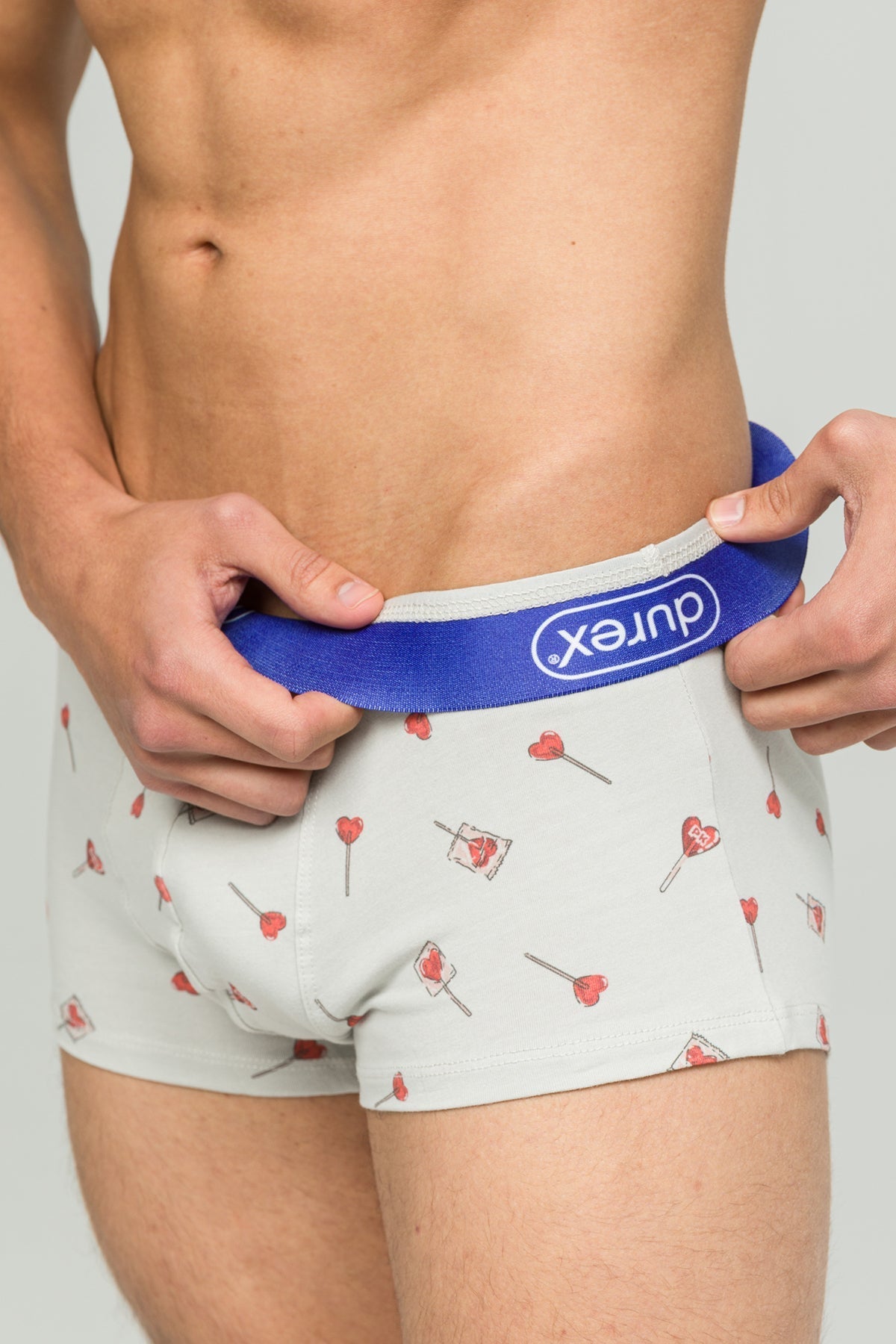 X Durex - Desenli Erkek Trunk Boxer - Lovepop - 6
