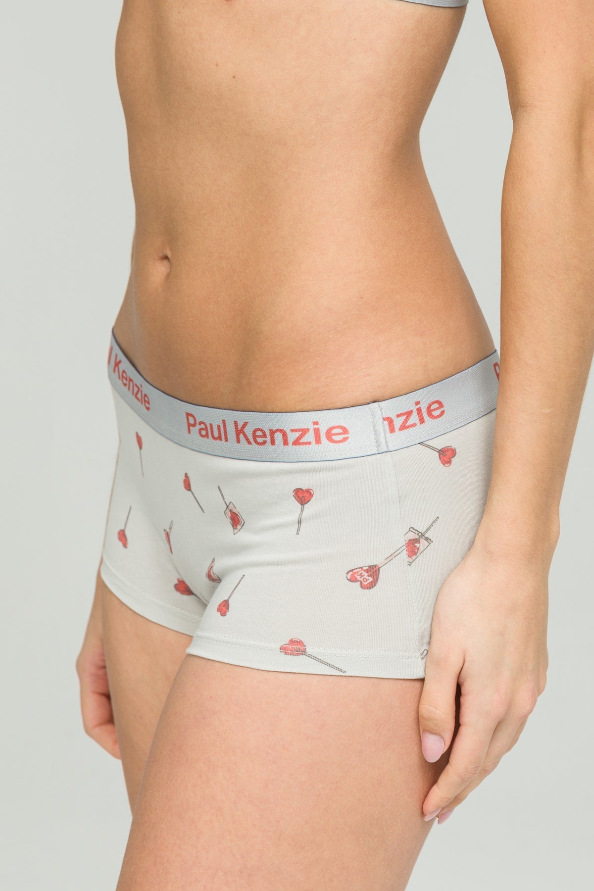 X Durex - Desenli Kadın Boyshort Külot - Lovepop - 0