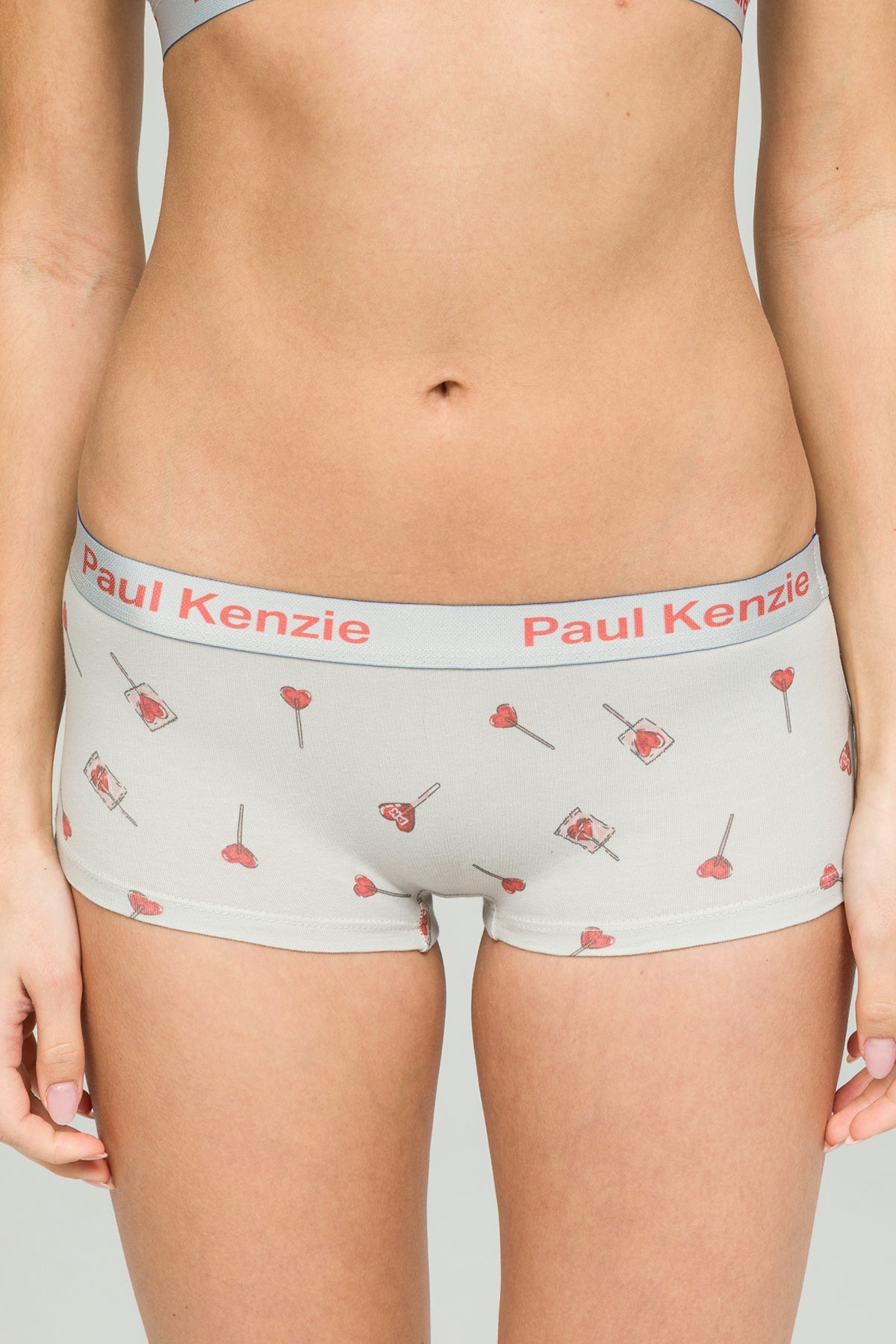 X Durex - Desenli Kadın Boyshort Külot - Lovepop - 4