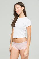 X Durex - Desenli Kadın Boyshort Külot - White Rabbit - 0