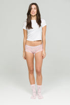X Durex - Desenli Kadın Boyshort Külot - White Rabbit - 3