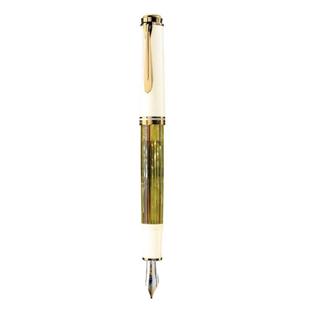 Pelikan Souveran Series M400 White Tortoiseshell Fountain Pen