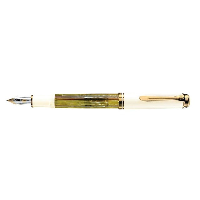 Pelikan Souveran Series M400 White Tortoiseshell Fountain Pen