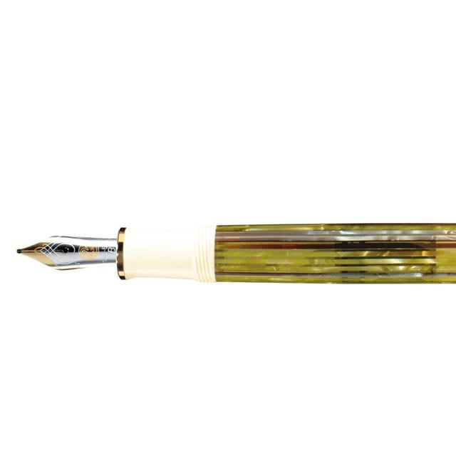 Pelikan Souveran Series M400 White Tortoiseshell Fountain Pen