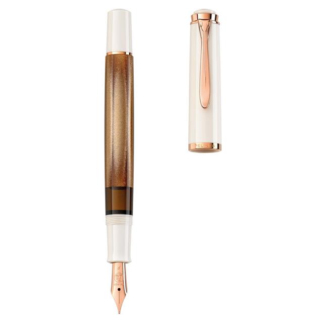 Pelikan-Classic M200 Dolma Kalem Copper Rose Gold B Uç-Dolma Kalem-4-Milagron.com