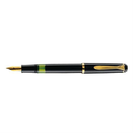 Pelikan M150 14 Ayar Altın Kaplama Uç Dolma Kalem M Siyah
