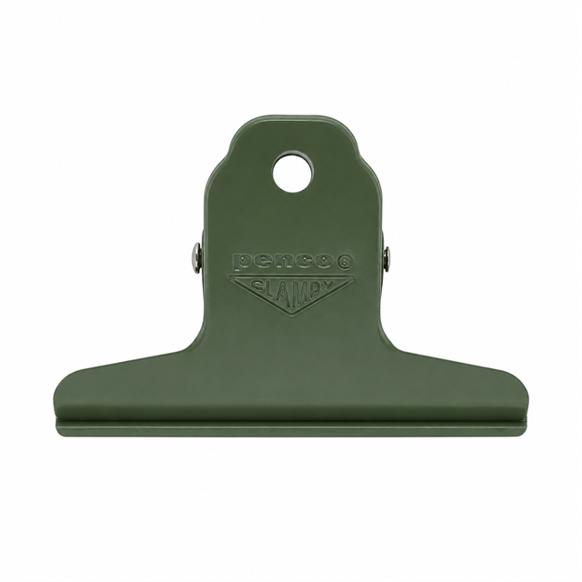 Penco Clampy Matte Clip Medium Metal Klips Green Dp204