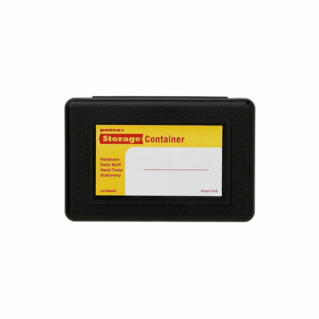 Penco Storage Container Plastik Çift Taraflı Kalemlik & Kutu Black Eb046 Bk
