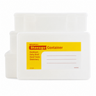 Penco Storage Container Plastik 4 In 1 Kalemlik & Kutu White Eb013 Wh