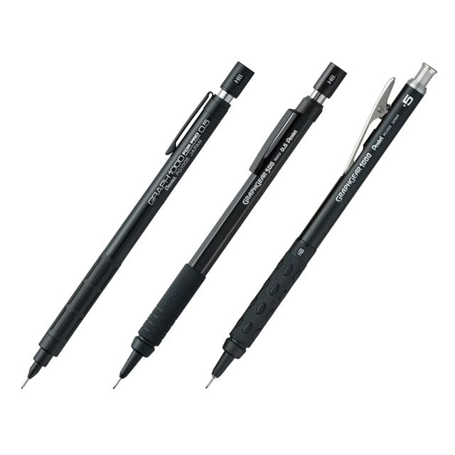 Pentel Mechanical Pencil 60Th Anniversary Limited Edition 3-Mekanik Uçlu Kalem Seti