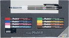 Pentel-Pentel Pencil Lead Holder And Lead Set, Multi 8 Set 2.0 Mm Kalem, Kalemtraş Ve 8 Adet Farklı Renkte 2.0 Mm Uç Ph802 St-Mekanik Uçlu Kalem-1-Milagron.com