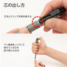 Pentel-Pentel Pencil Lead Holder And Lead Set, Multi 8 Set 2.0 Mm Kalem, Kalemtraş Ve 8 Adet Farklı Renkte 2.0 Mm Uç Ph802 St-Mekanik Uçlu Kalem-5-Milagron.com