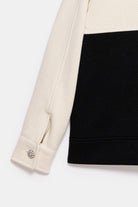 Peploum-Anne Bouny Contrast Weaving Jacket-Ceket-10-Milagron.com