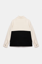 Peploum-Anne Bouny Contrast Weaving Jacket-Ceket-9-Milagron.com