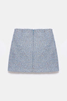 Peploum-Carleen Textured Weaving Skirt-Etek-7-Milagron.com