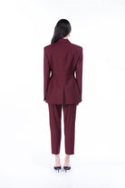 Peploum-Marvin Double Breasted Jacket-Ceket-4-Milagron.com