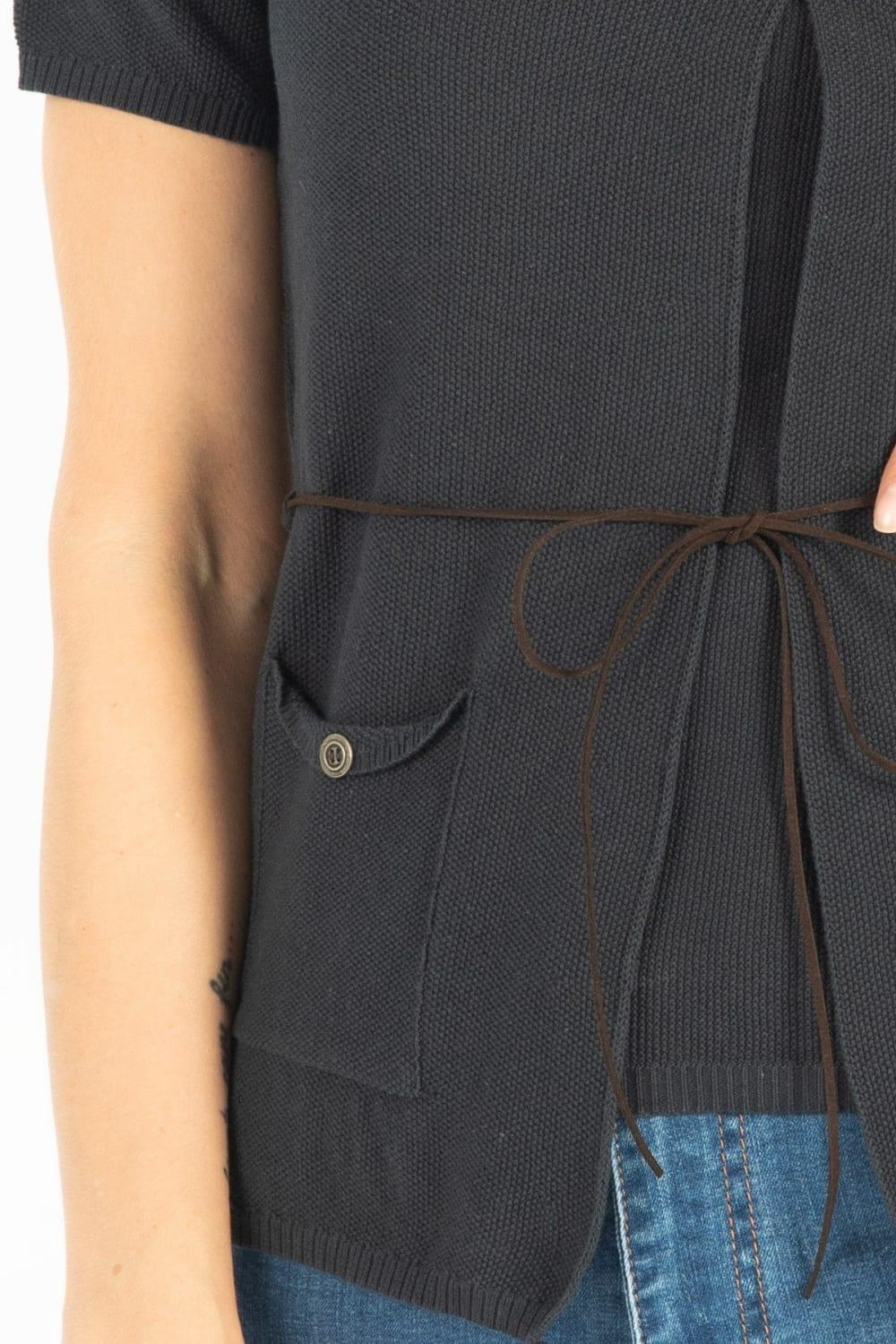 Peraluna-%100 Pamuk Pike Örgü Twin Set-T-Shirts-5-Milagron.com