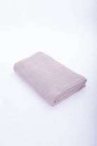 Peraluna-%100 Pamuk Pirinç Örgü Çift Kişilik Battaniye Kum-Battaniye-7-Milagron.com