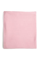 %100 Pamuk Triko Astarlı Bebek Battaniye 100X160 - Pembe_Gri
