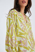 Peraluna-Akira Dress Bol Kesim 117 Cm Mat Dokulu Yazlık Kadın Elbise-Elbise-5-Milagron.com